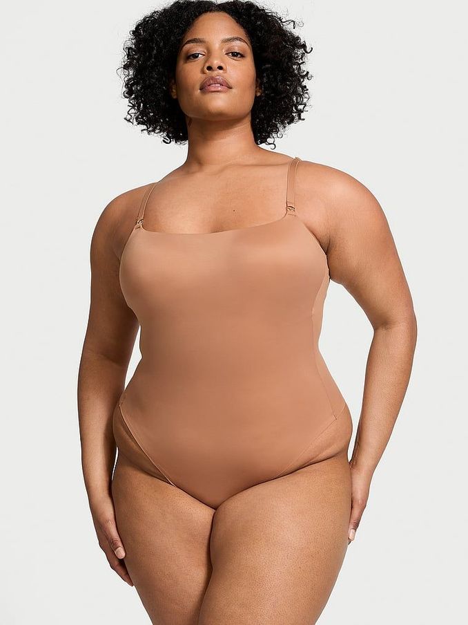 Toffee Nude FeatherSoft™ BODYWEAR Lightly Lined Bodysuit (N26080) | €52