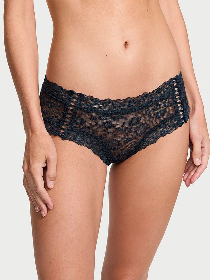 Noir Navy Blue Cheeky Knickers (N26085) | €10.50