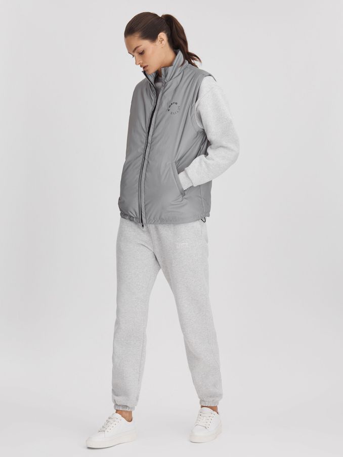 7 Days Active Reflective Padded Vest in Reflective (N26686) | €98