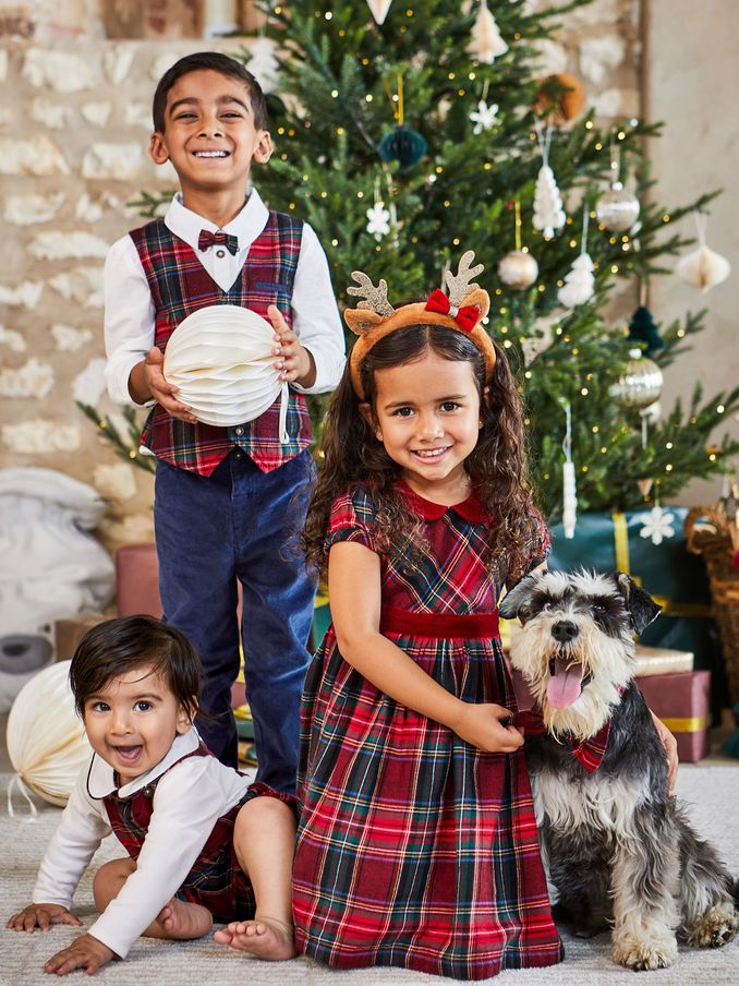 Red Tartan Dog Bow Tie (N44056) | $16