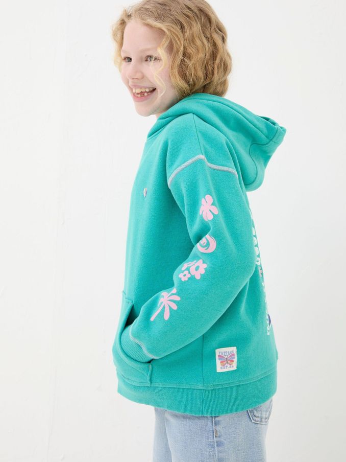 Blue Good Vibes Popover Hoodie (N68297) | $24