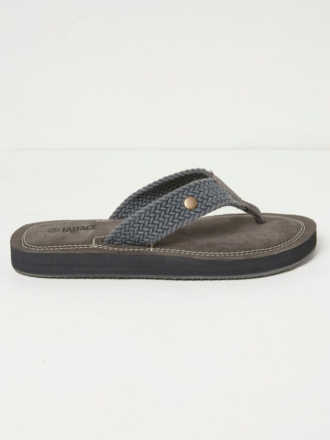 Hayes Grey Flip Flops (N68889) | €14