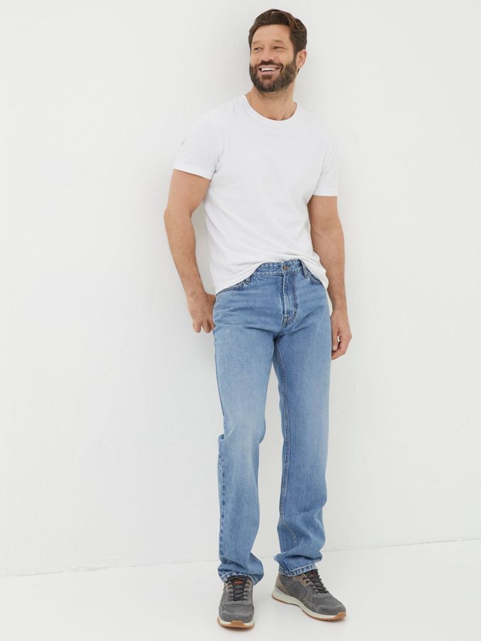 Blue Straight Fit Jeans (N68902) | €45