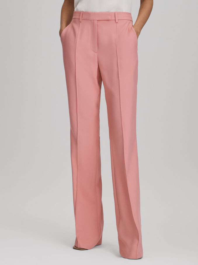 Flared Suit Trousers in Pink (N71500) | €82