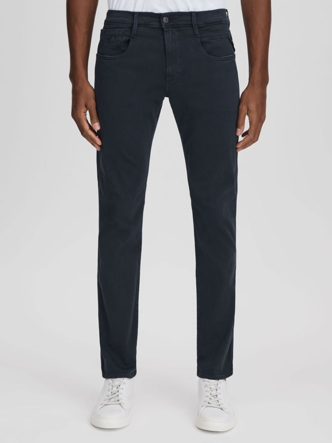Slim Fit Garment Dyed Jeans in Blue (N74792) | €138