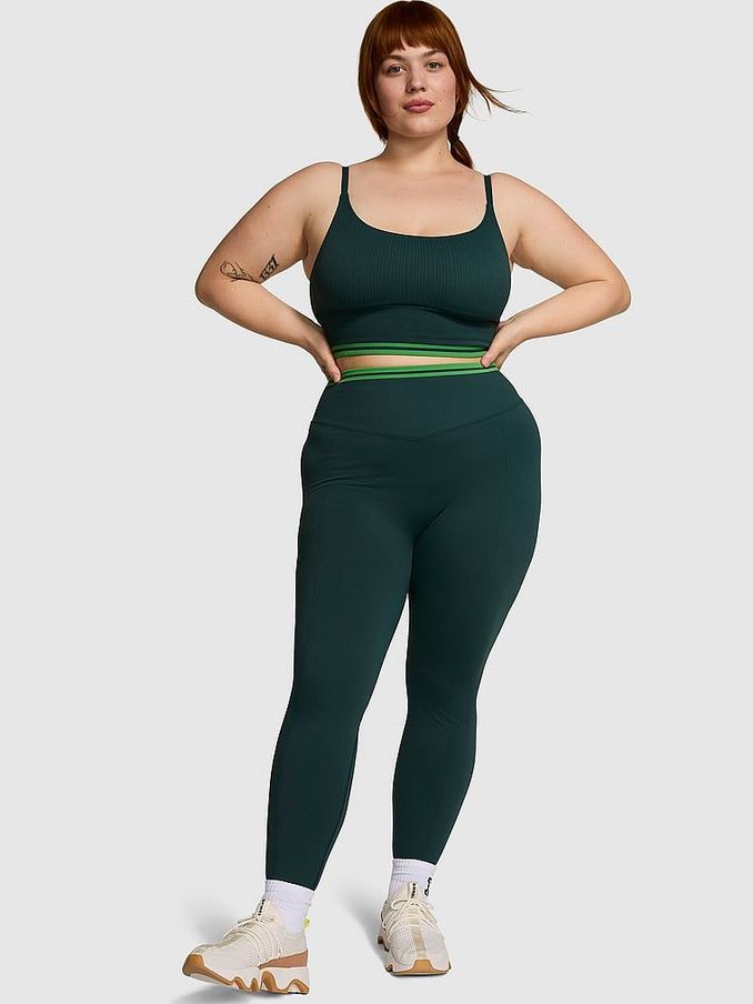 Deep Forest Green Seamless Leggings (N95051) | €22