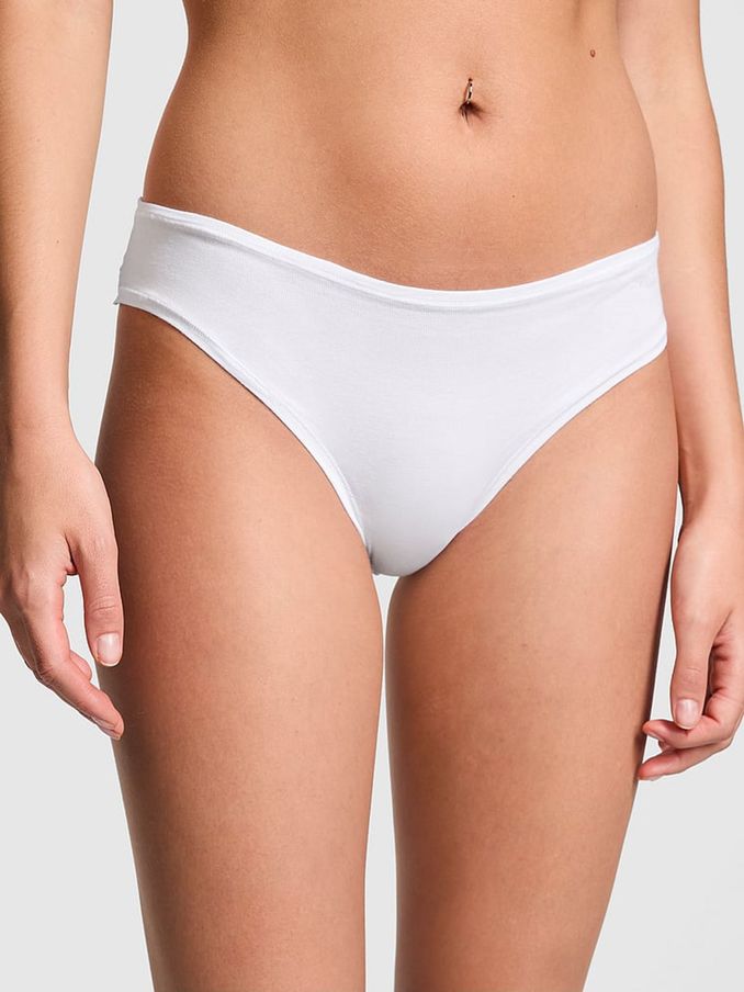 White Cheeky Cotton Knickers (N97407) | €10.50