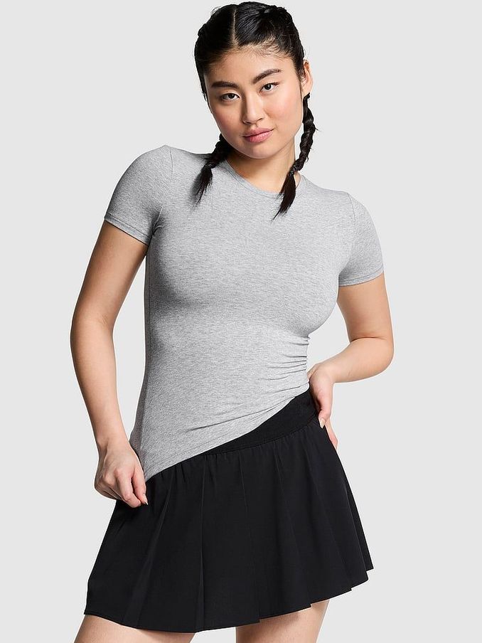 Grey Heather Cotton T-Shirt (N97533) | €29