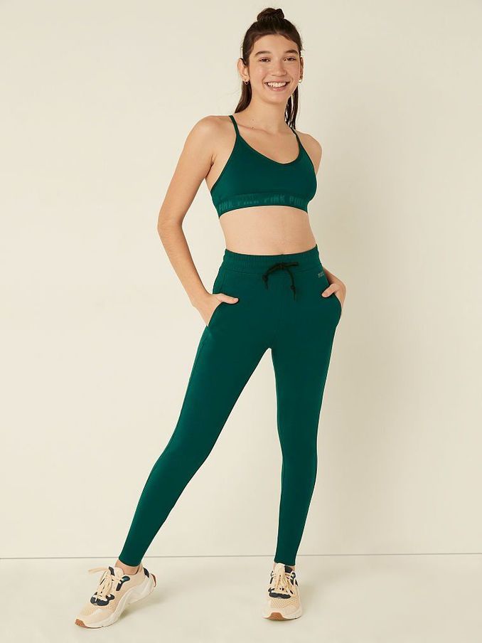 Dark Garden Cotton High Waist Full Length Campus Jogger (P37621) | €17