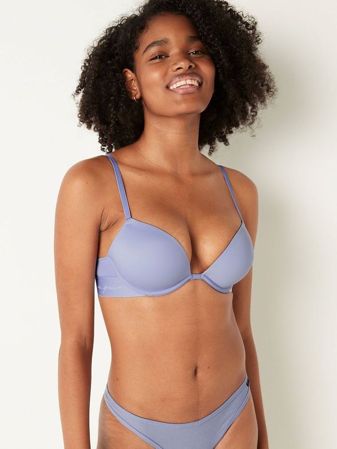 Dusty Periwinkle Wear Everywhere Super Push-Up Bra (P37662) | €8