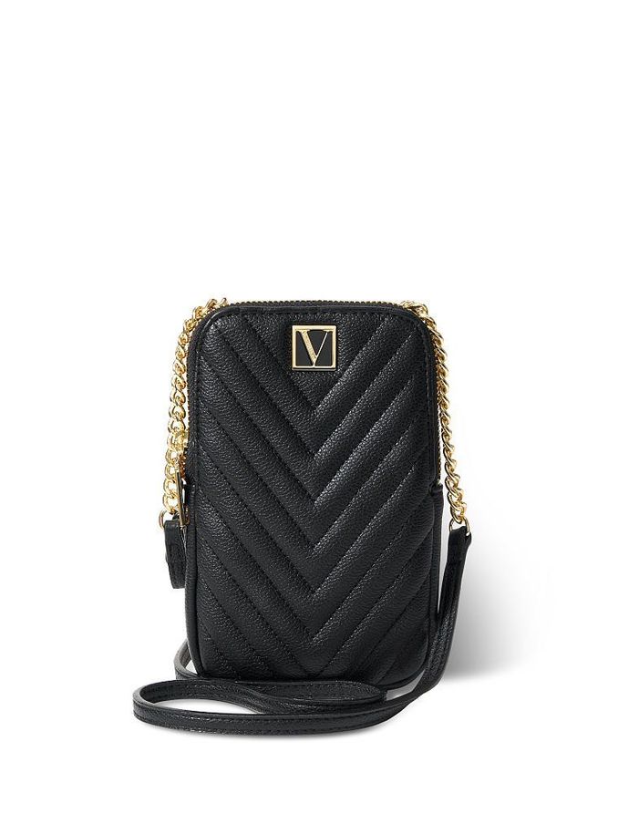 Black Lily Crossbody Phone Holder (P39817) | €40