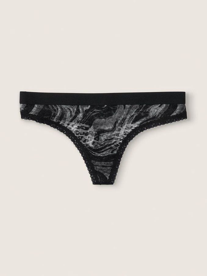 Rich Grey Wear Everywhere Lace Thong (P49766) | €3