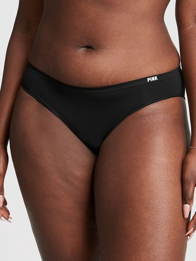 Pure Black Seamless Bikini Knickers (P55503) | €10.50