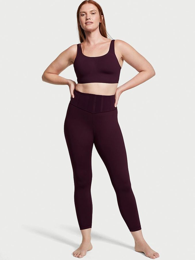 Winter Wine Purple Total Knockout Mid Rise Legging (P55937) | €37