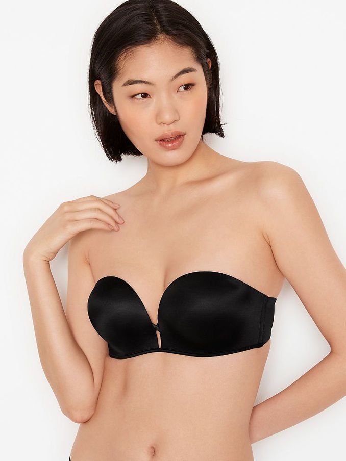 Black Add 2 Cups Smooth Multiway Strapless Bra (P56764) | €25