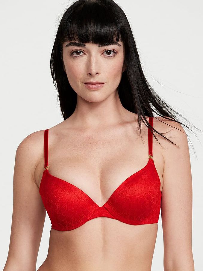 Lipstick Red Icon Push Up Demi Bra (P57899) | €20