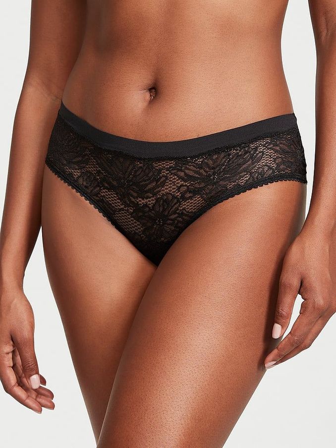 Black Fleur Noir Cheeky Knickers (P57945) | €8