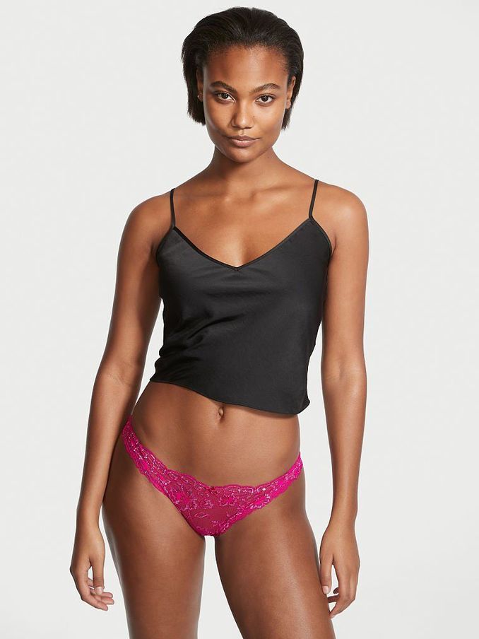 Pink Allure Lace Cheekini Knickers (P58200) | €5