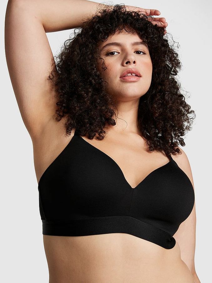 Black Non Wired Lightly Lined Bra (P61134) | €33