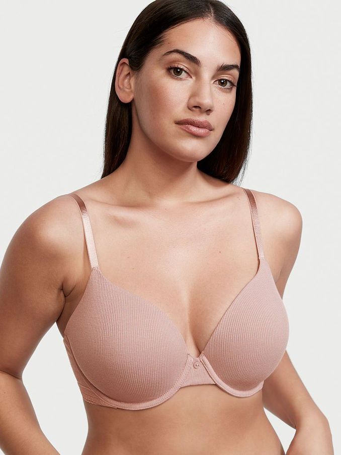 French Mauve Purple Smooth Lightly Lined Full Cup T-Shirt Bra (P62330) | €17