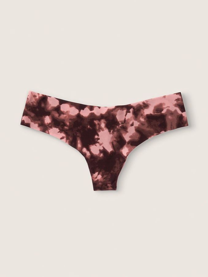 Tie Dye Damsel Pink No Show Thong Knicker (P66739) | €3