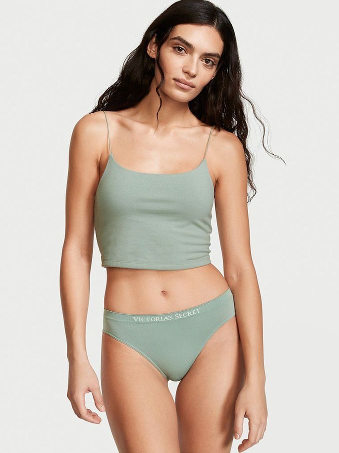Seasalt Green Smooth Seamless Bikini Knickers (P67380) | €4