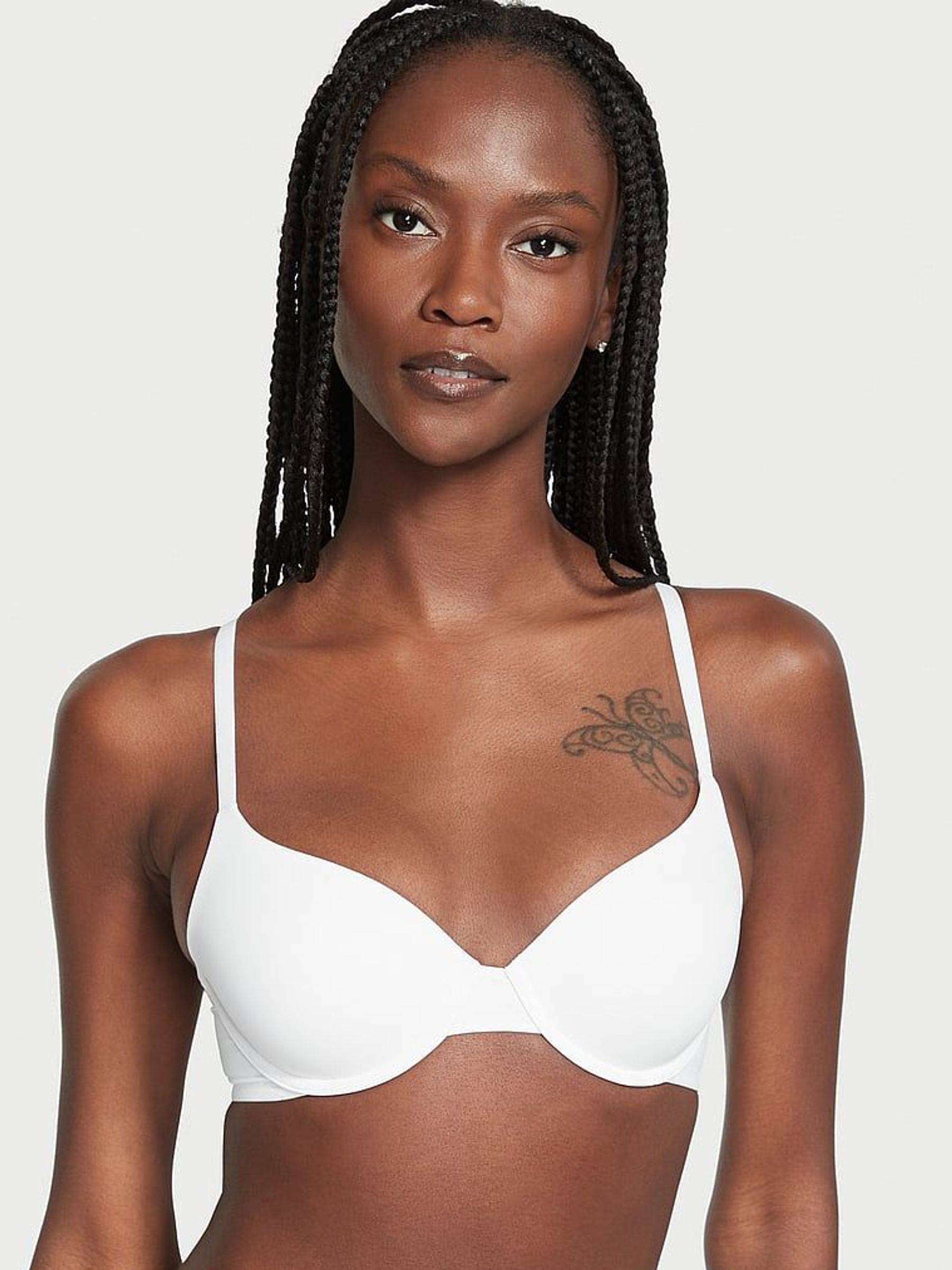 White Demi Lightly Lined Bra (P68453) | €40