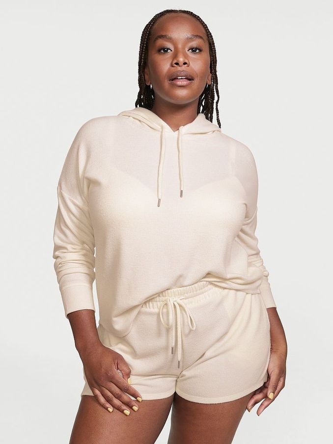 Vanilla Dream Nude Waffle Short Pyjamas (P68599) | €17