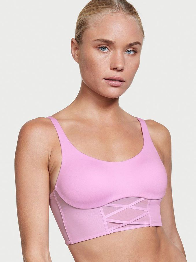 Violet Muse Purple Smooth Non Wired Medium Impact Sports Bra (P70363) | €17