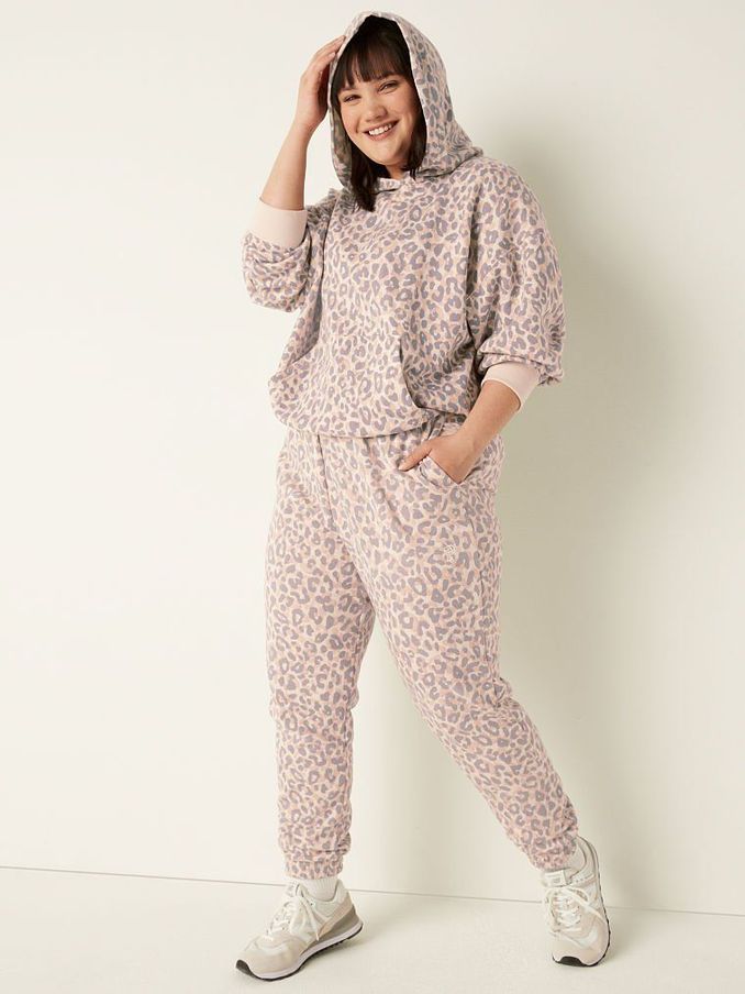 Pink Brink Leopard High Waist Campus Jogger (P71391) | €22