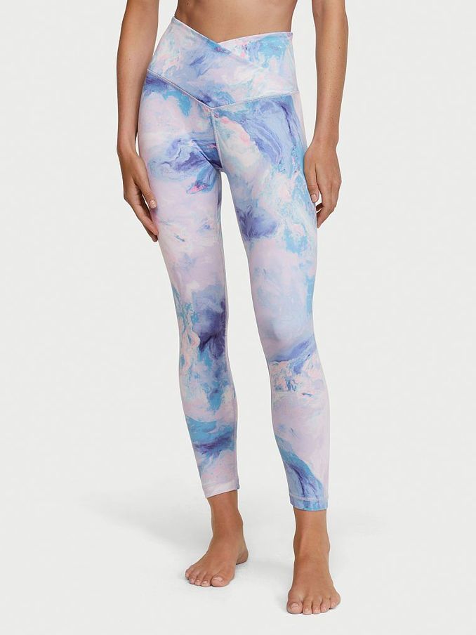 Blue Marble Cloud Live On Point Crossover Legging (P71579) | €17
