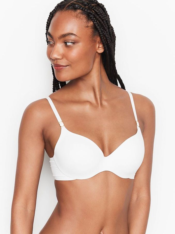 White Smooth Lightly Lined Full Cup Bra (P72171) | €22