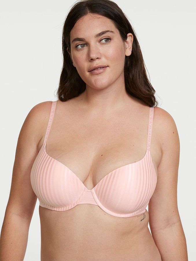 Purest Pink Smooth Full Cup Push Up T-Shirt Bra (P72287) | €11