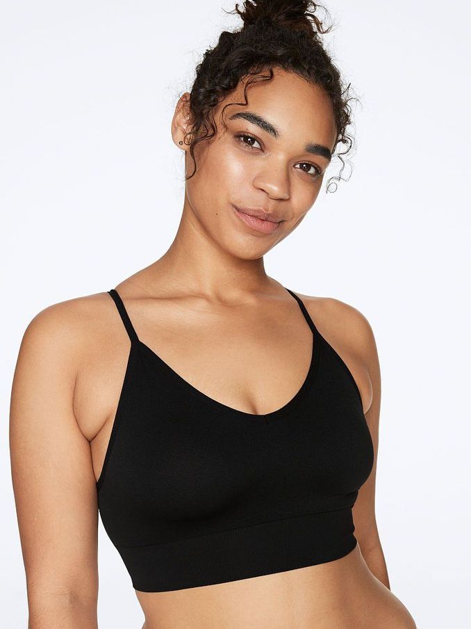 Black Everyday Seamless LightlyLined Sports Bra (P72556) | €15