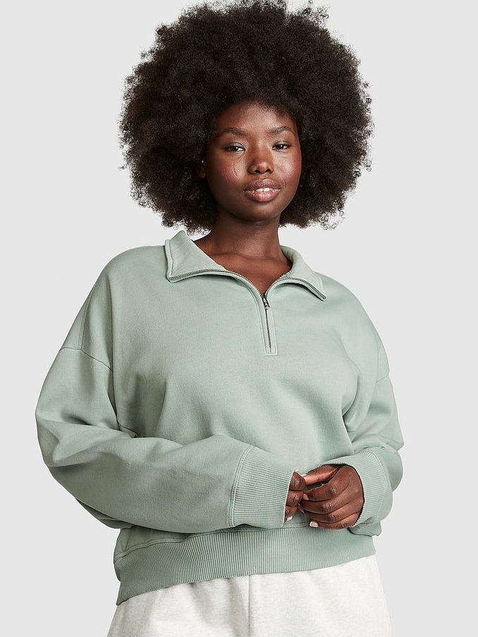 Iceberg Green Fleece Sweatshirt (P75094) | €22