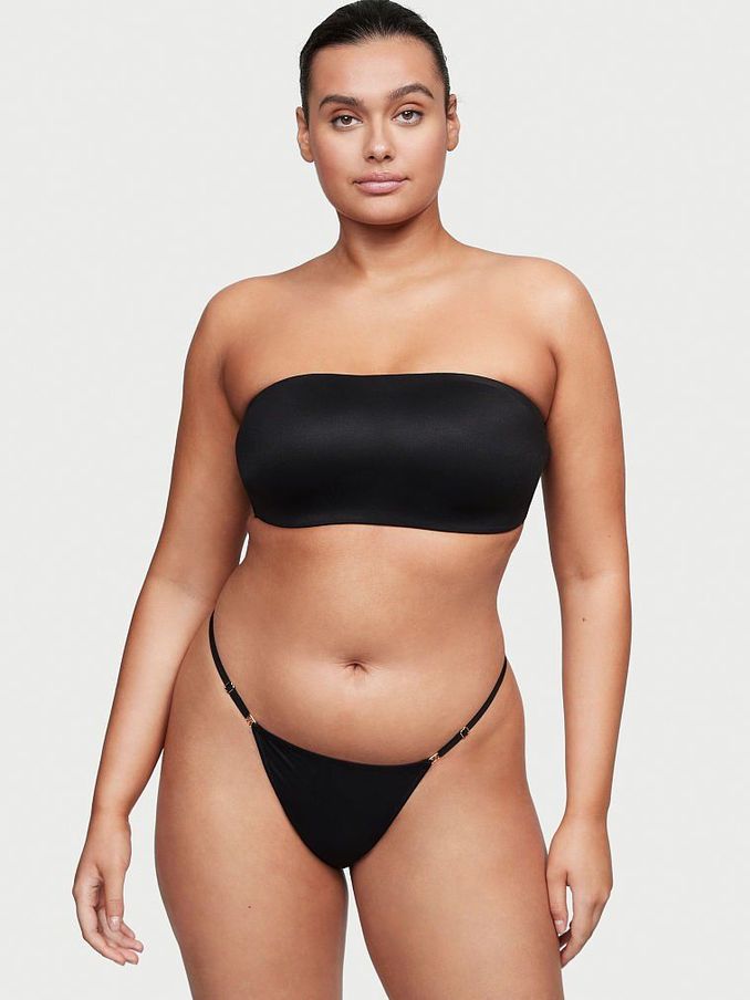 Black Smooth Thong Knickers (P75816) | €7