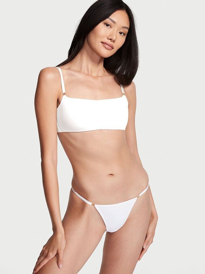 White Smooth Thong Knickers (P75867) | €7