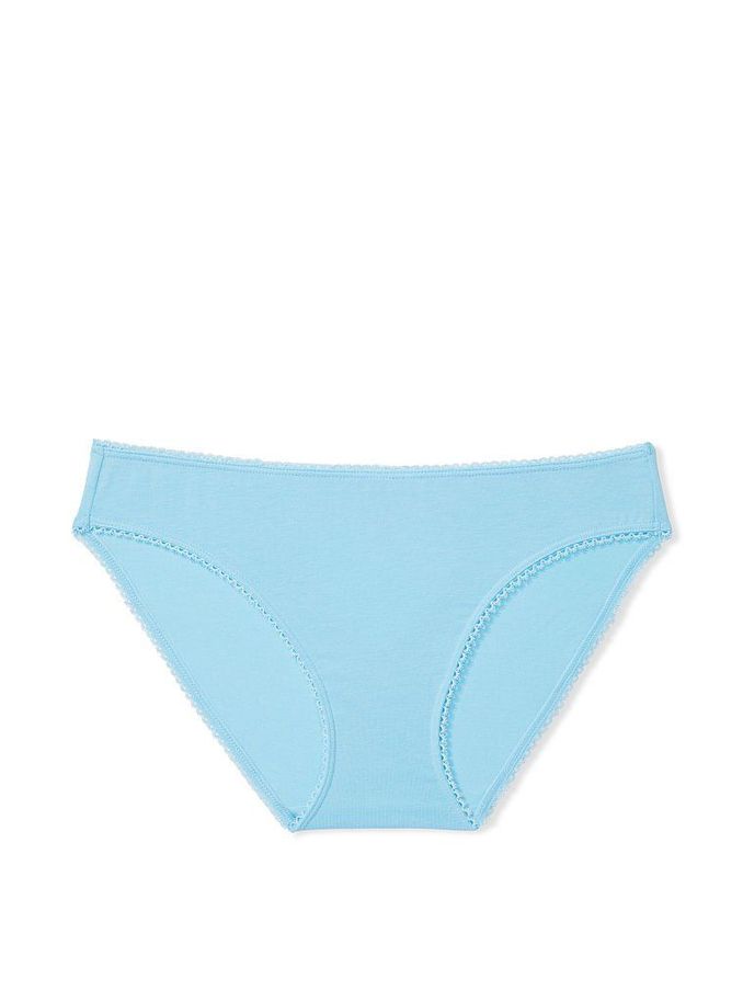Breaker Blue Cotton Bikini Knickers (P76107) | €4