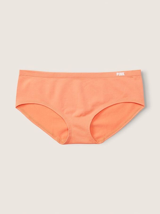 Coral Cream Orange Seamless Hipster Knickers (P76128) | €3