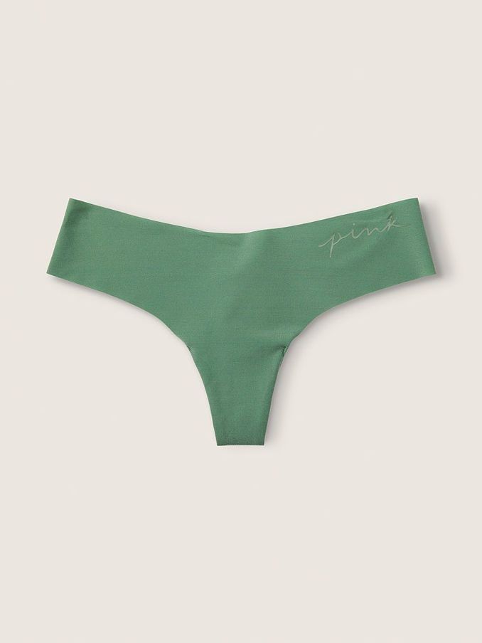 Soft Green No Show Thong Knickers (P77492) | €4
