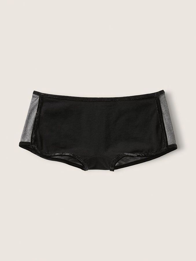 Black Cotton Short Knicker (P77499) | €3