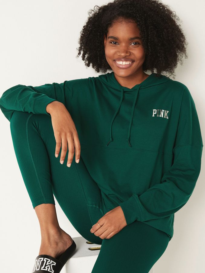 Dark Graden Varsity Long Sleeve Pullover Tee (P77525) | €22