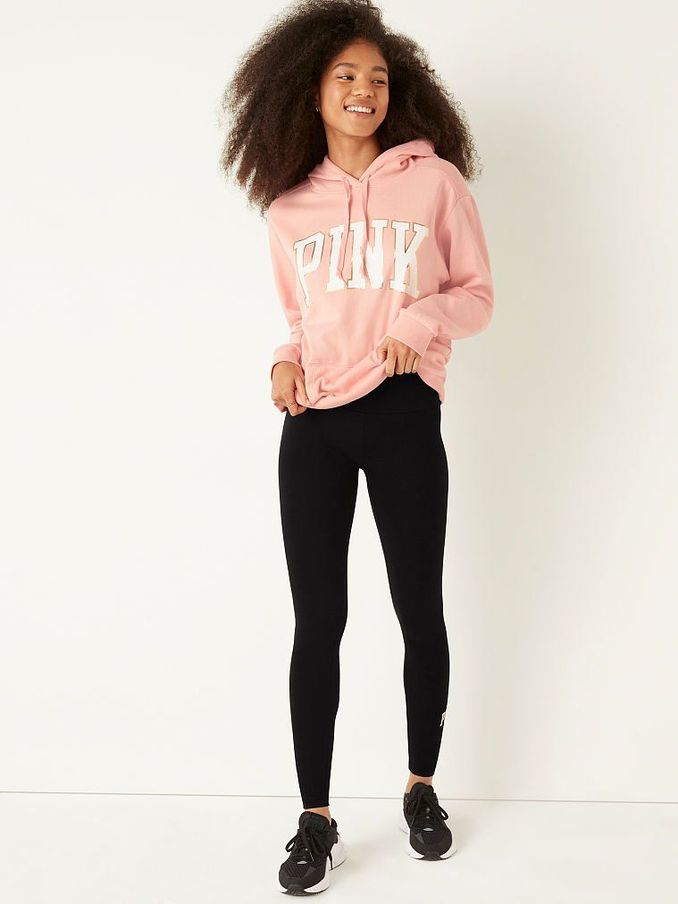 Black Cotton High Waist Full Length Legging (P78812) | €13