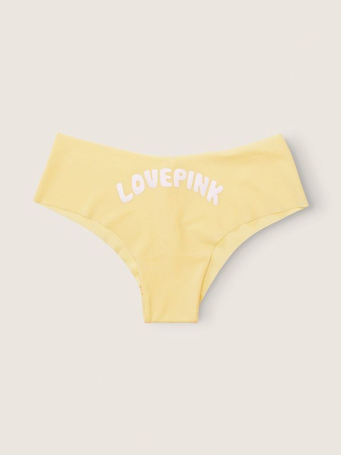 Pale Banana Yellow No Show Cheeky Knickers (P80235) | €3