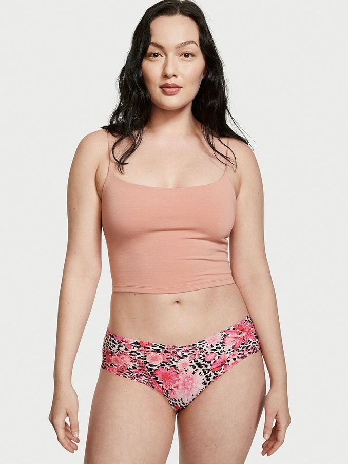 Leopard Red Spot Floral No Show Hipster Panty (P81562) | €3