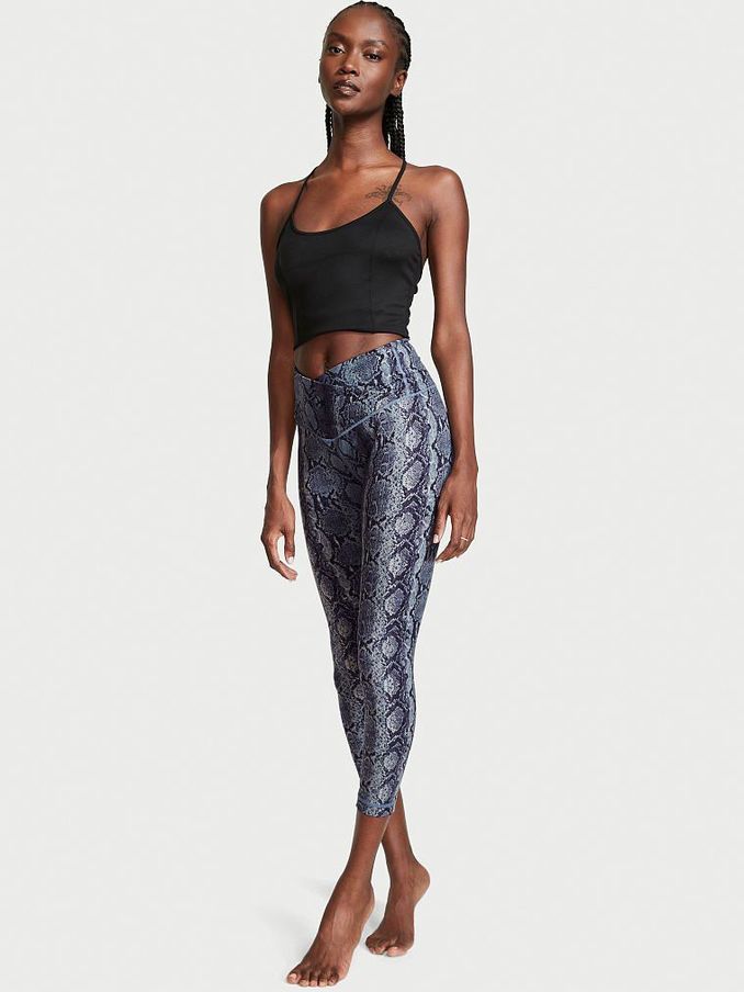 Blue Ombre Snake Live On Point Crossover Legging (P82385) | €5