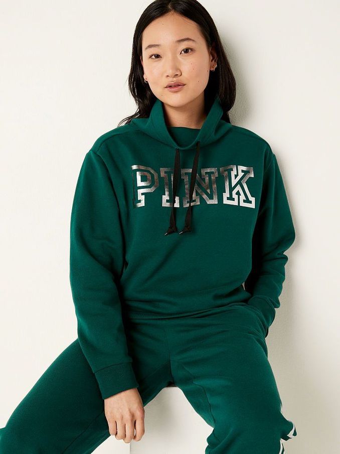Dark Green Everyday Lounge Cowl Neck Pullover (P82763) | €20