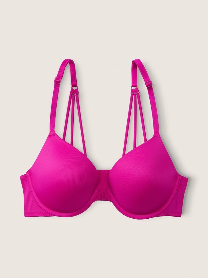 Pink Thrill Smooth Front Fastening Push Up T-Shirt Bra (P88737) | €11