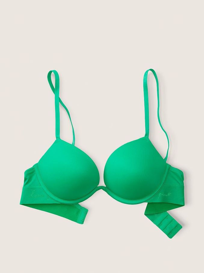 Electric Green Add 2 Cups Smooth Push Up T-Shirt Bra (P89783) | €11