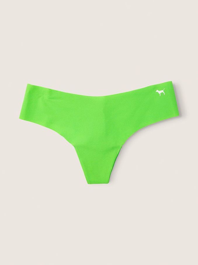 Bright Kiwi Green No Show Thong Knickers (P89831) | €3